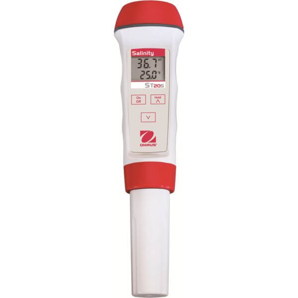 ST20S Salinity pen meter, measurement range 0.0 – 80ppt, temperature display