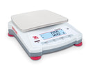 OHAUS Navigator NV2202 portable precision balance with stainless steel pan