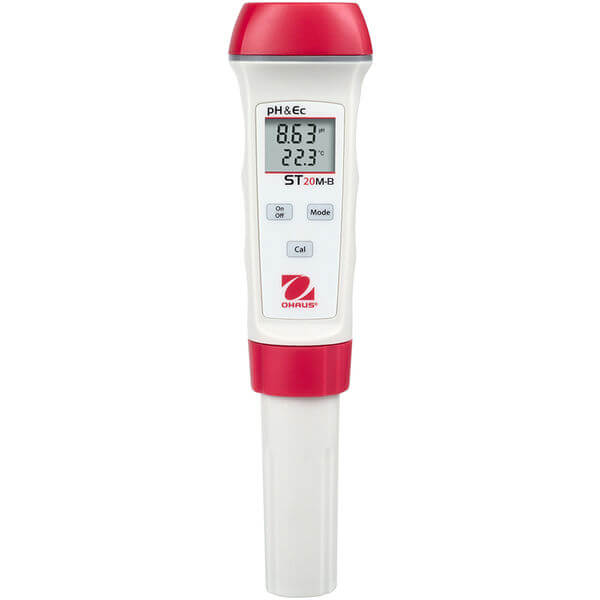 ST20M-B TDS; Conductivity; pH pen Meter, Measurement Range 0.0 – 1000 mg/L;0.0 – 99.0 °C;0.00 – 14 pH;0 – 1999 μs/cm
